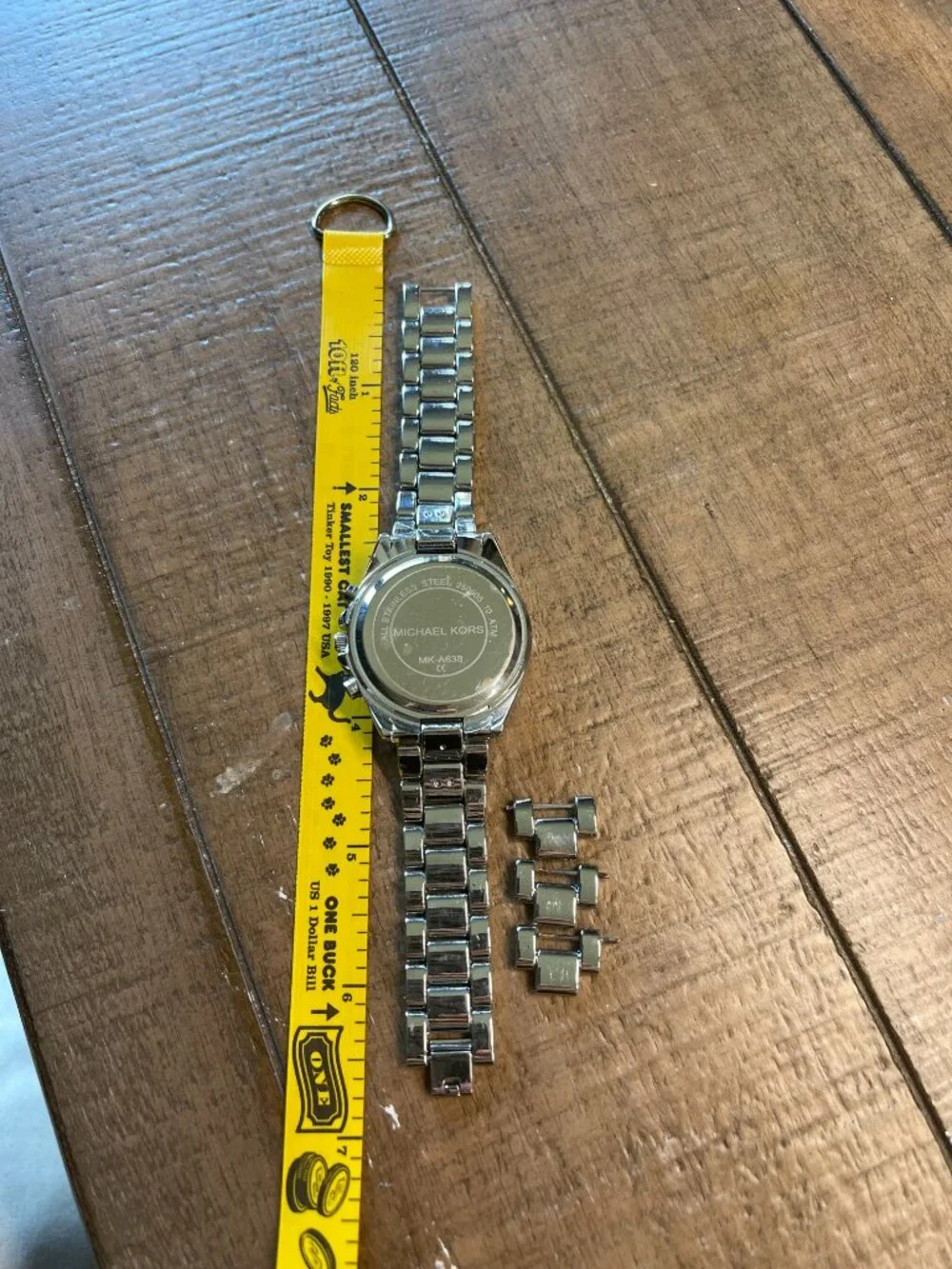 Michael Kors Women's Silver Chronograph Watch